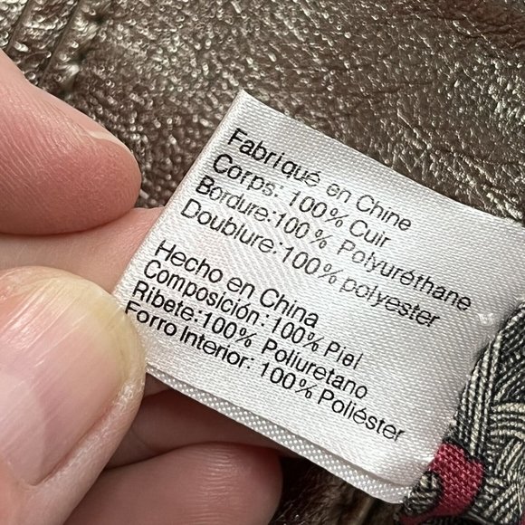 The Sak Leather Crossbody Purse Hobo Bronze - Picture 9 of 11